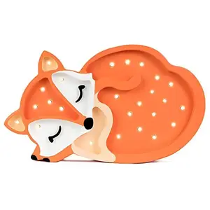 LITTLE LIGHTS Lampe Veilleuse Renard pas cher