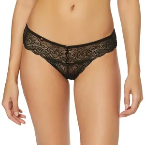 OBSESSIVE Picantina String Ouvert Noir Taille L/XLVendu parbol