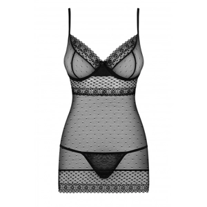 Obsessive Nuisette 817-che-1 Noir L/XL pas cher