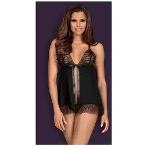Obsessive Chiccanta Babydoll & String - Erotische Babydoll - Maat S/M ... pas cher