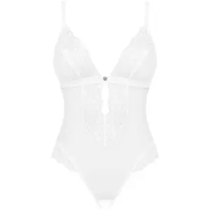 OBSESSIVE - HEAVENLLY CROTCHLESS TEDDY XS/S pas cher