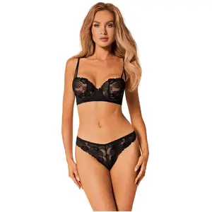 OBSESSIVE SETS Serena Love - Kant Set - ZwartVendu parbol