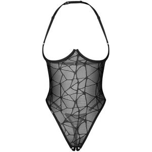 Obsessive - Olianna Teddy Open Kruis - Zwart pas cher