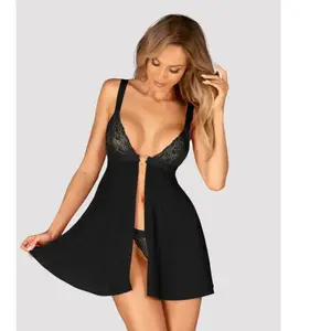 Comparateur de prix : Obsessive - Elianes Babydoll - Zwart
