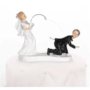 PartyDeco HOBI Statue couple Humoristique Pêche pas cher