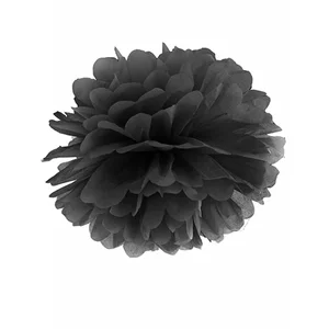 Merkloos / Sans marque Pompon Zwart 25cm pas cher