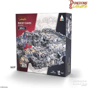 Archon Studio - ROCKY CAVES - pre-painted pas cher