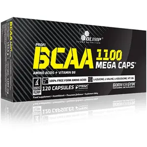 OLIMP SPORT NUTRITION BCAA 1100 Mega 120 Capsules pas cher