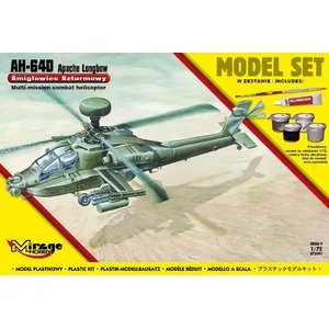 Comparateur de prix : Ah-64d Apache Longbow (model Set) - 1:72e - Mirage Hobby