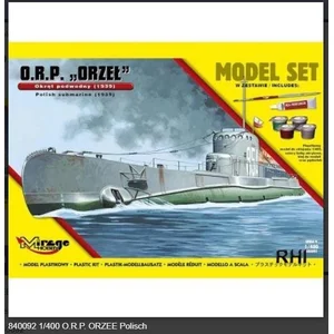 Comparateur de prix : Orporzel(polish Submarine1939)modelset - 1:400e - Mirage Hobby