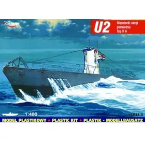 Deutsches U-boot U 2 Typ Iia - 1:400e - Mirage HobbyVendu parfnac-be