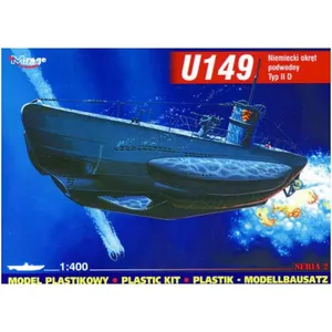 Mirage Hobby Deutsches U-Boot U 149 Typ Iid - Mirage Hobby 4040026-Mirage HobbyVendu parrakuten