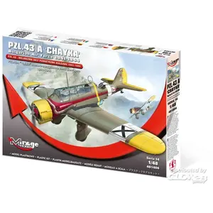 Mirage Hobby 481404 PZL.43 A 'CHAYKA' Bulgarian Air Force 1941-1944 Bouwpakket Schaal 1:48 pas cher