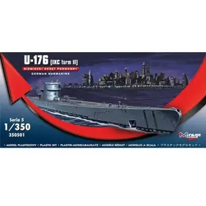 Mirage Hobby U-176 U-Boot Type Ixc Type Ii - Maquette De Bateau Mirage Mir350501-Mirage Hobby pas cher