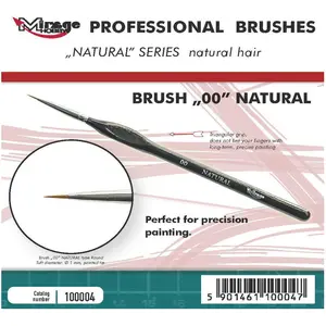 Mirage Hobby Penseel Natural Maat 00 - Fijne Details pas cher