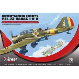 Bomber Pzl-23 Karas I & Ii - 1:48e - Mirage Hobby pas cher