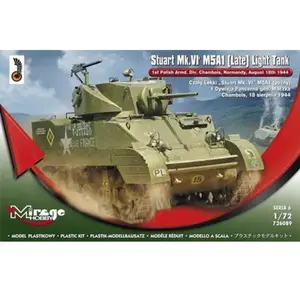 Comparateur de prix : Mirage | 726089 | Stuart Mk.VI M5a1 late | 1:72