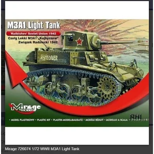 Mirage-Hobby 726074 Czo g Lekki M3A1 'Kujbyszew'Vendu parrakuten