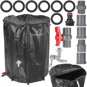 GEKO Opvouwbare regenton - 500 liter - UV-bestendig PVC - Stabiel ABS ... pas cher
