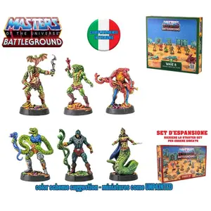 Archon Studio MOTU: BATTLEGROUND Wave 8 - Snake Men Faction (IT) (Matières plastiques) pas cher