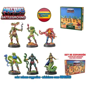 Archon Studio MOTU: BATTLEGROUND Wave 8 - Snake Men Faction (ES) pas cher