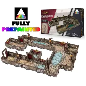 Archon Studio Dungeons & Lasers DWARVEN MINE: Pre-painted pas cher