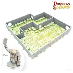 Archon Studio Dungeons & lasers - Sewers Set pas cher