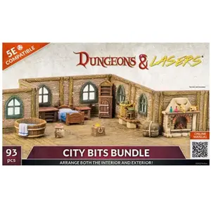 Archon Studio Dungeons & lasers - City bits bundle pas cher