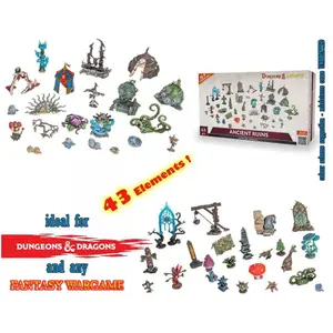 Archon Studio Dungeons & Lasers Expansion Set: ANCIENT RUINS SCATTER T... pas cher