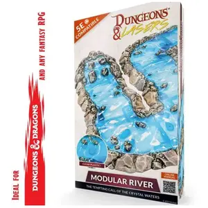 Archon Studio Dungeons & Lasers - Rivière modulaire (Anglais)Vendu pargalaxus