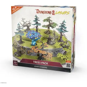 Archon Studio Dungeons & Lasers - Pack d'arbres (Matières plastiques) pas cher