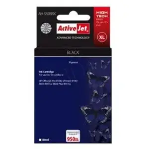 ACTION S.A. Originele inkt cartridge Activejet AH-950BRX Zwart pas cher