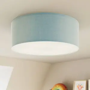 EULUNA Plafonnier Rondo Kids, Ø 38 Cm, Bleu pas cher