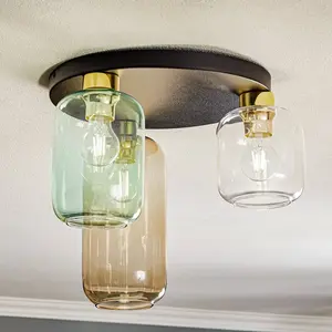 famlights, Applique + plafonnier, Adriana (E27) pas cher