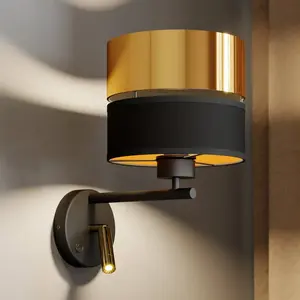 EULUNA Applique Murale Hilton Avec Liseuse LedVendu pargalaxus