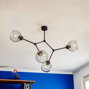 Fairy Plafondlamp met Glazen Kappen - Modern Design pas cher