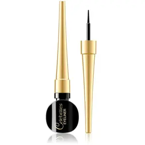 Eveline Cosmetics - Eyeliner liquide - Celebrities Black Widelash pas cher