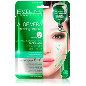 Eveline Cosmetics Ashing and Rafraîching Facial Mask with Aloe Vera 8i...Vendu paramazon