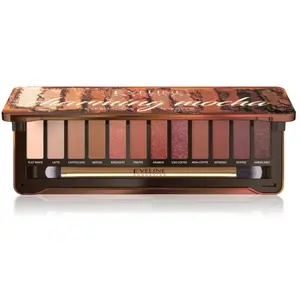 Eveline Cosmetics Eyeshadow Palette 12 Colors Charming Mocha pas cher