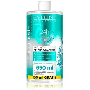 Eveline Cosmetics Liquide Micellaire 3 en 1 mattifiant Facemed 650 ml pas cher