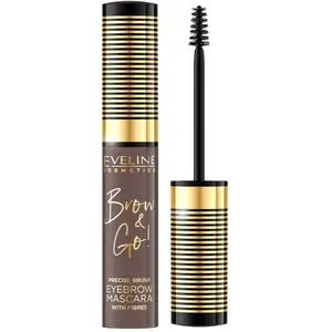 Eveline Cosmetics Brow & Go! Eyebrow Mascara tusz do brwi 01 Light 6ml pas cher
