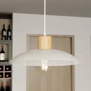 KOBE 1 Hanglamp Wit - Modern Glamour Boho Stijl pas cher