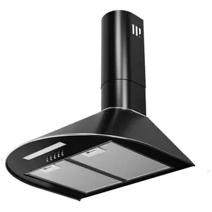 Smaart - Auvent mural maan Mix 3 50 310 m3/h, Noir pas cher