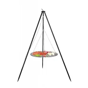 Grill de cuisson - FARMCOOK - Nobel - Acier - Noir - 60 cm de diamètre pas cher