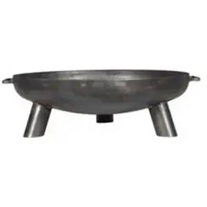 FARMCOOK Brasero en acier 3 pieds et poignées Ø 80 x H 24 cm