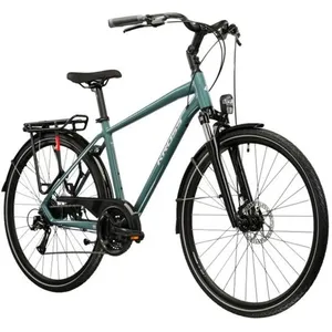 Vélo tout chemin trekking 28 Kross trans 3.0 - Vert - L (21) pas cher