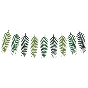Party-Decoration Partydeco - Aloha banner bladeren 1,25 m pas cher