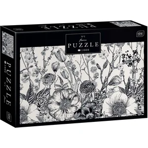 Interdruk PUZ1000FLO1 Puzzle Fleurs N°1 pas cher