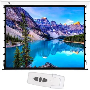Maclean Screen electric projector for ceiling or wall mounting MC-952 ... pas cher