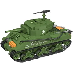 Jeux de Construction - Cobi 2550 - Sherman M4A3E2 "Jumbo" pas cher